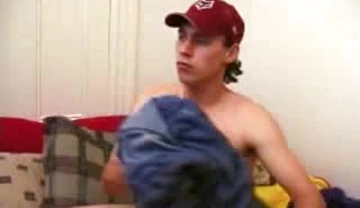 Sweet hunk enjoys playing with his massive long sword solo