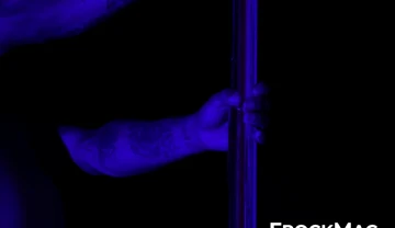 Hot and passionate pole dancing by sexy world class pole dancer Blaine Petrovia