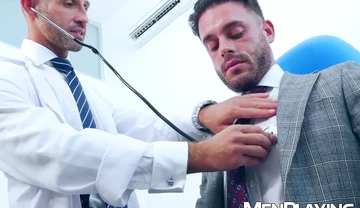 Handsome doctor Vadim Romanov anal and raw breeds Manuel Reyes