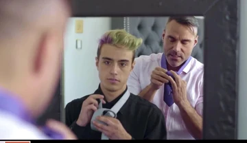 Hung Stepdaddy bangs young twink stepson - DadCreep