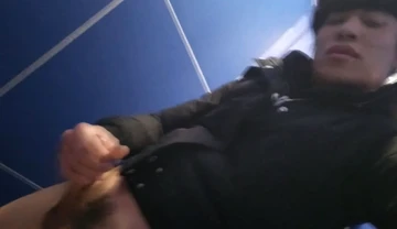 Jon Arteen’s Male Mall Restroom Masturbation. Have you ever jerked off in a public toilet like me?