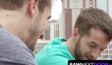 Office studs Quentin Gainz and Donte Thick bare fucking while alone at work