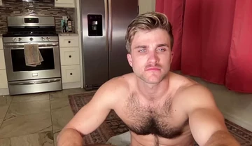 Naked Exercise And Jerk-Off