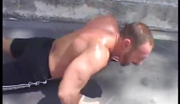 Muscle daddy and twink