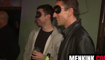 Bar strangers take turns banging and cumming on Mike Martin