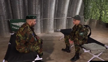 Daniel Trebol gives his fucking goodbye to Sergeant Rick Lennon