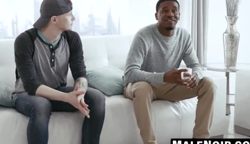 Zach Covington's cock eating rewarded with butt punishing