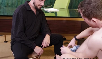 Doctor Derek Allen fucking skills cure Aaron Allen sexual anxiety