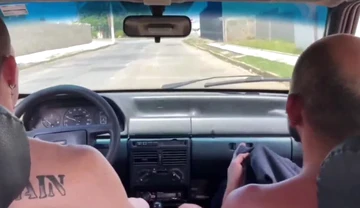 I went to show Taubate to my friend&comma; he sucked me in the car and we went home to cum